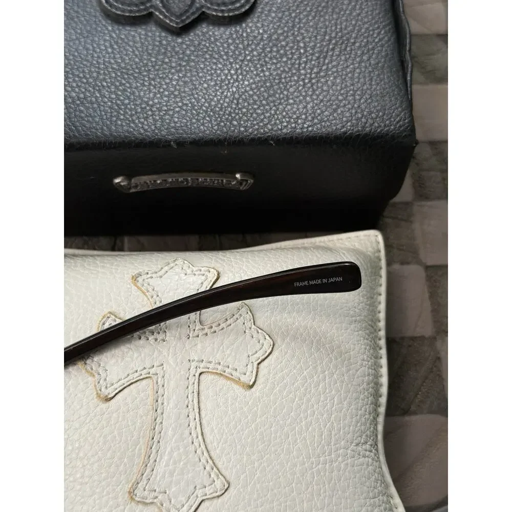 Chrome Hearts Velvedere-D Sunglasses Rare Vintage Wood Temple Eyewear Japan